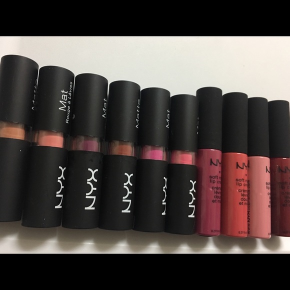New (10) NYX Matte Lipstick/soft Lip cream - Picture 4 of 5